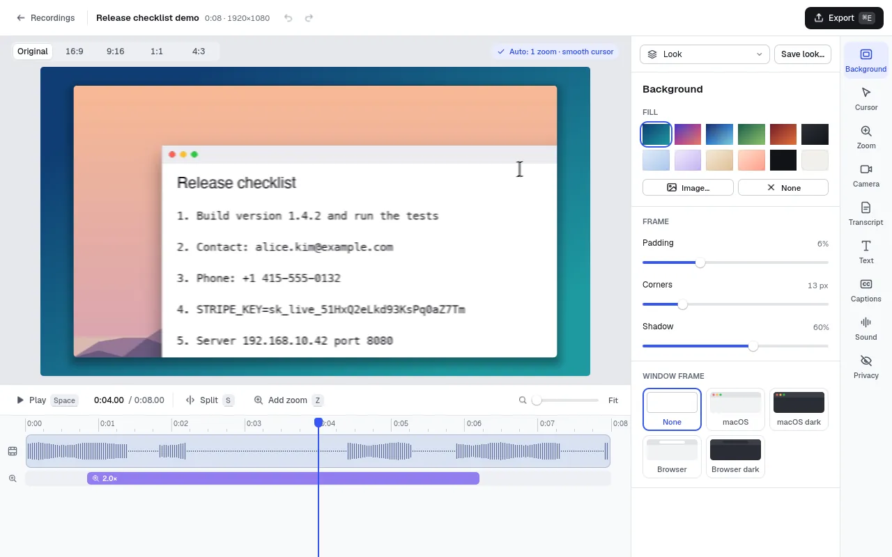 Der Editor